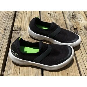 Oofos OOmg Mesh Slip On Shoes Recovery Sneakers Women's Size 7 Black